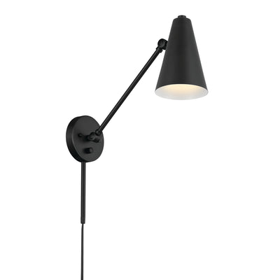 Kichler - 52485BKB - One Light Wall Sconce - Sylvia - Black