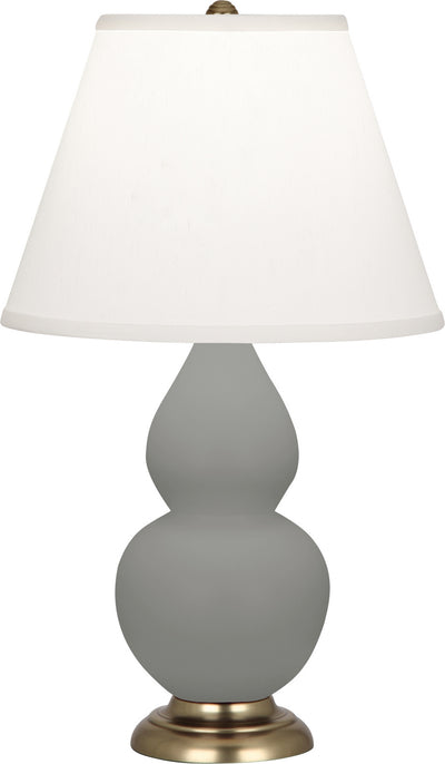 Robert Abbey - MST50 - One Light Accent Lamp - Small Double Gourd - Matte Smoky Taupe Glazed