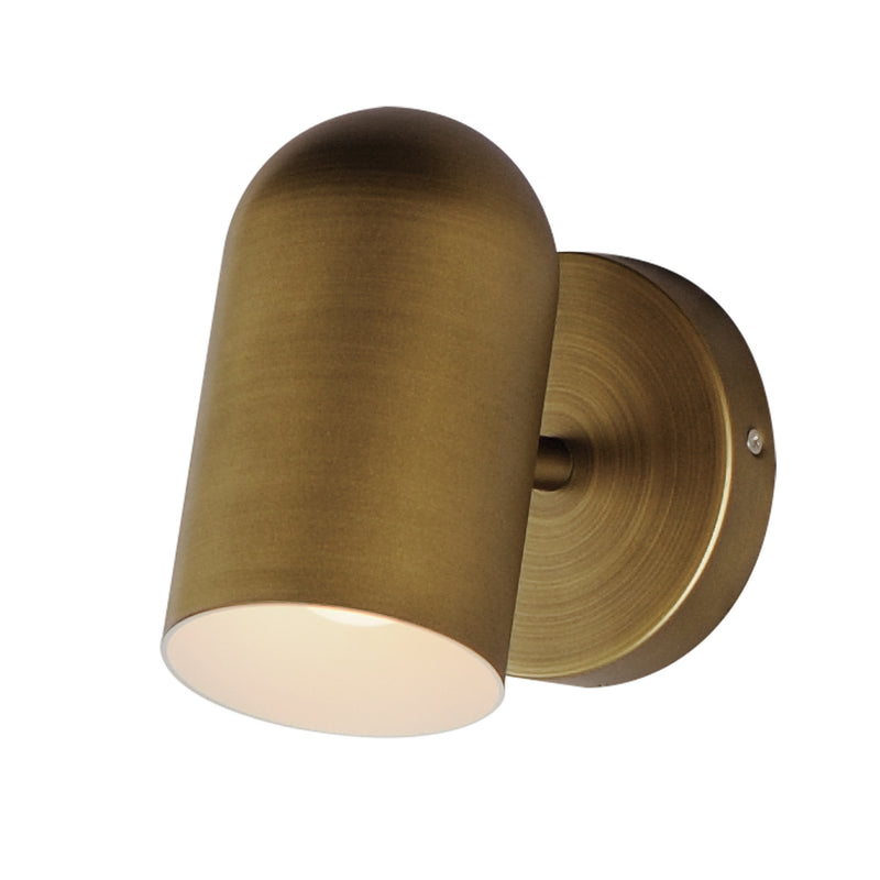 Maxim - 62003NAB - LED Outdoor Wall Sconce - Spot Light - Natural Aged Brass