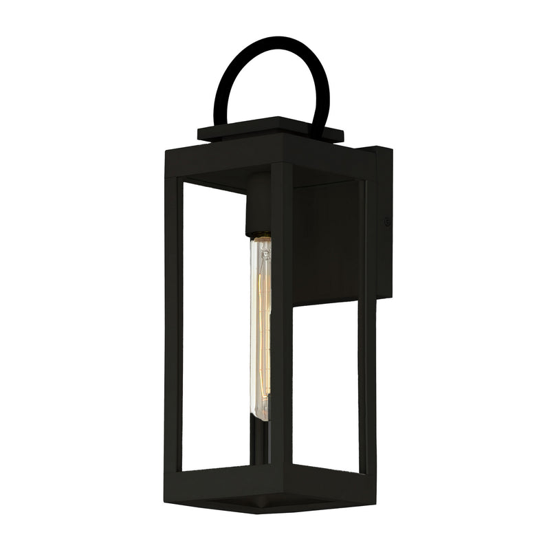 Maxim - 40314CLBK - One Light Outdoor Wall Sconce - Nassau Vivex - Black