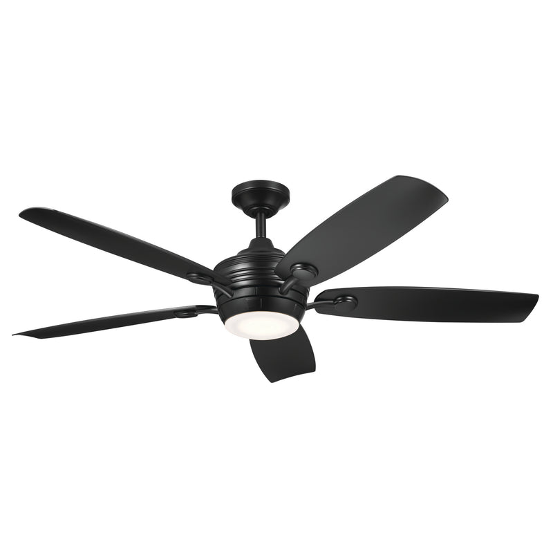 Kichler - 310130SBK - 56``Ceiling Fan - Tranquil - Satin Black