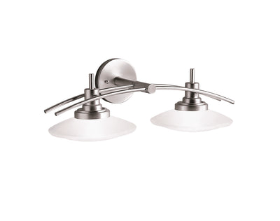 Kichler - 6162NI - Two Light Bath - Structures - Brushed Nickel