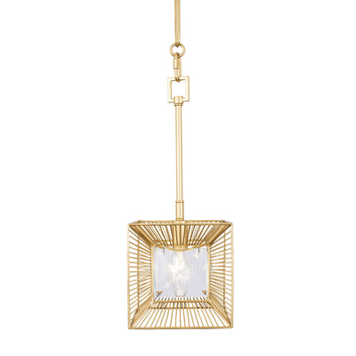 Varaluz - 366M01FG - One Light Mini Pendant - Arcade - French Gold
