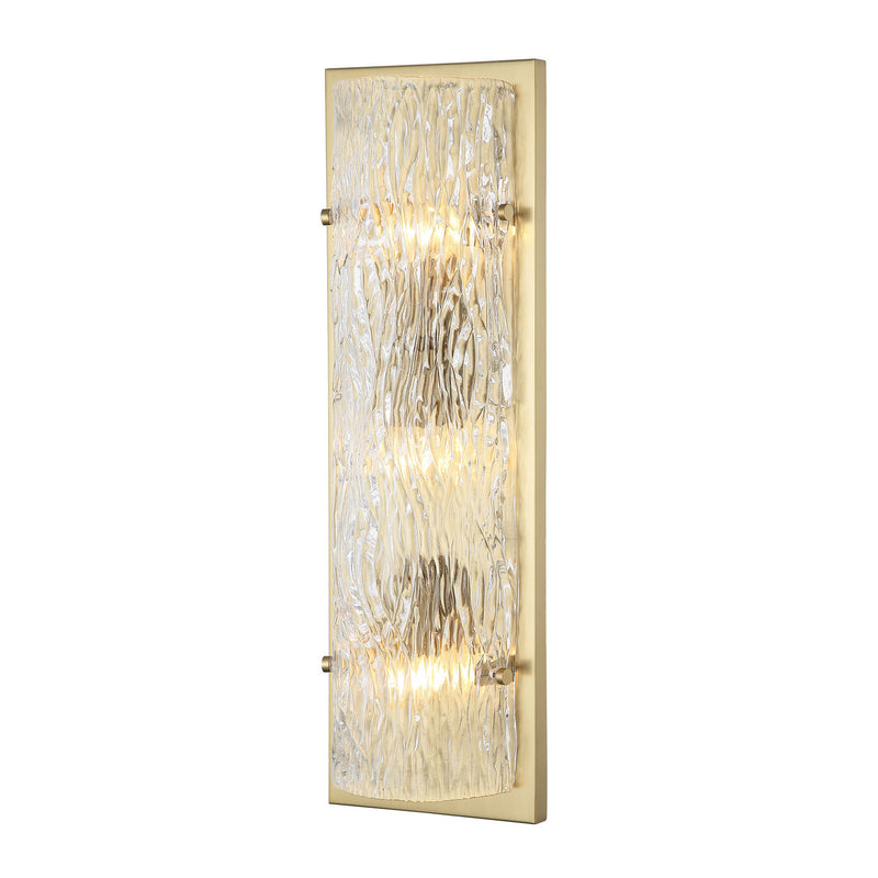 Varaluz - 376W03SB - Three Light Wall Sconce - Morgan - Satin Brass