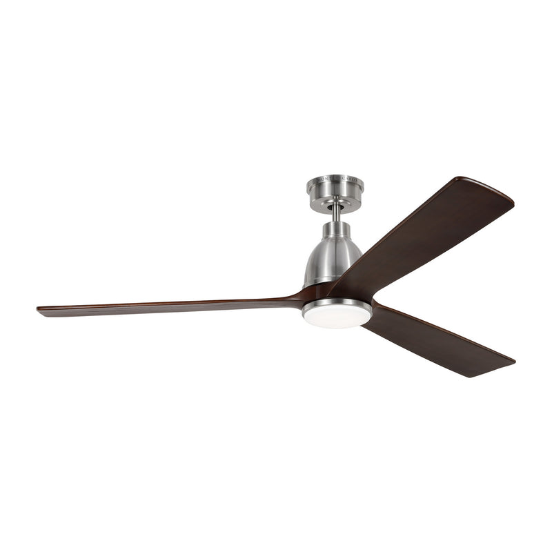 Visual Comfort Fan - 3BRYSM60BSD - 60``Ceiling Fan - Bryden 60 Smart LED - Brushed Steel