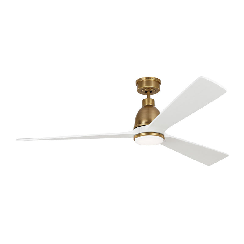 Visual Comfort Fan - 3BRYSM60HABD - 60``Ceiling Fan - Bryden Smart 60 LED - Hand Rubbed Brass