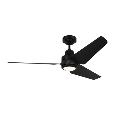 Visual Comfort Fan - 3RULSM52MBKD - 52``Ceiling Fan - Ruhlmann Smart 52 LED - Midnight Black