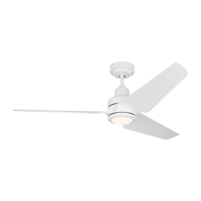 Visual Comfort Fan - 3RULSM52RZWD - 52``Ceiling Fan - Ruhlmann Smart 52 LED - Matte White