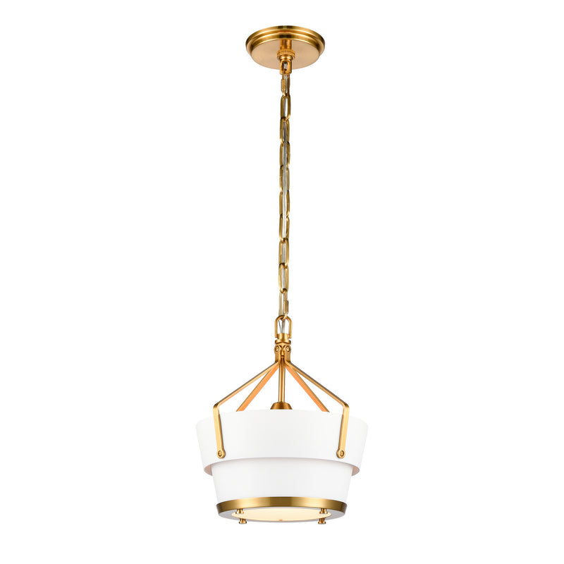 ELK Home - 67825/1 - One Light Pendant - Marin - Matte White