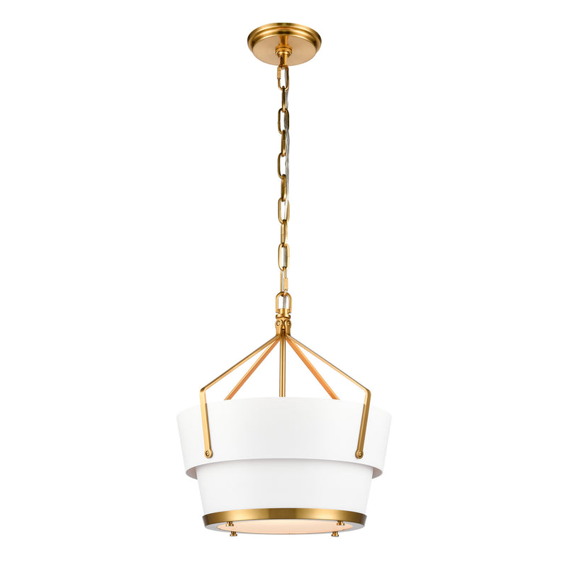 ELK Home - 67826/1 - One Light Pendant - Marin - Matte White