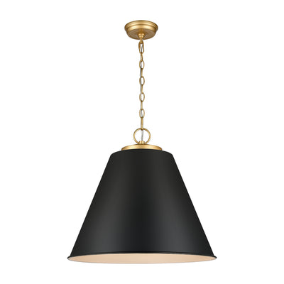 ELK Home - 68165/3 - Three Light Pendant - Vellus - Matte Black