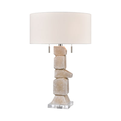 ELK Home - H0019-10342 - Two Light Table Lamp - Burne - Antique White