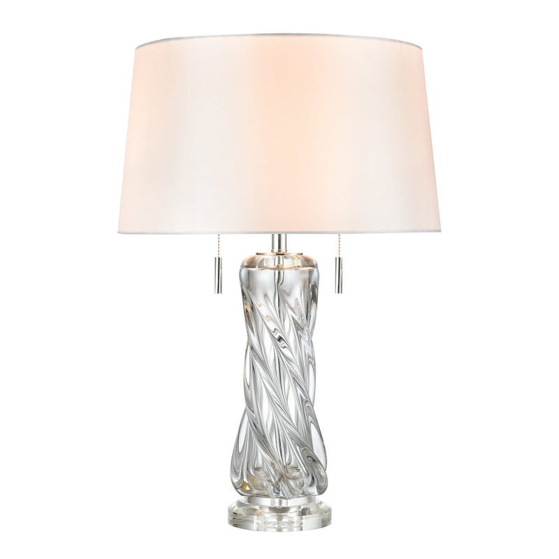 ELK Home - H0019-8065 - Two Light Table Lamp - Vergato - Clear