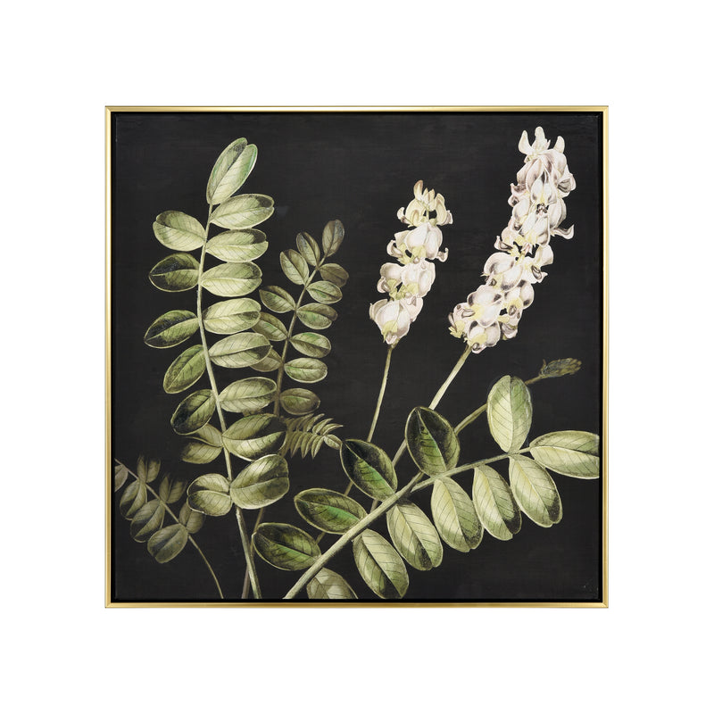 ELK Home - S0016-10169 - Framed Wall Art - Botanical Study - Green