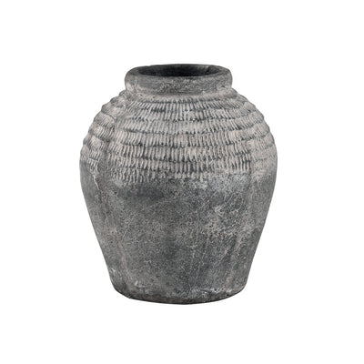 ELK Home - S0017-10037 - Vase - Ashe - Antique Dark Gray