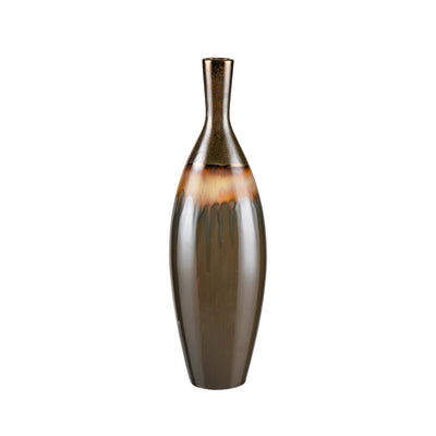 ELK Home - S0017-8957 - Vase - Arne - Brown Reactive