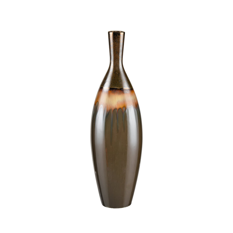 ELK Home - S0017-8957 - Vase - Arne - Brown Reactive