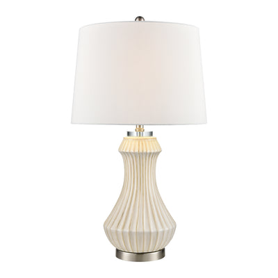 ELK Home - S0019-10318 - One Light Table Lamp - Nash - Cream