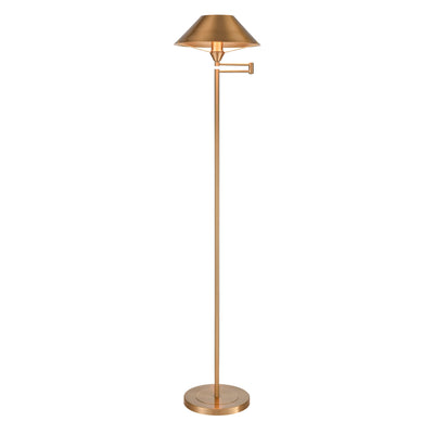 ELK Home - S0019-9604 - One Light Floor Lamp - Arcadia - Aged Brass