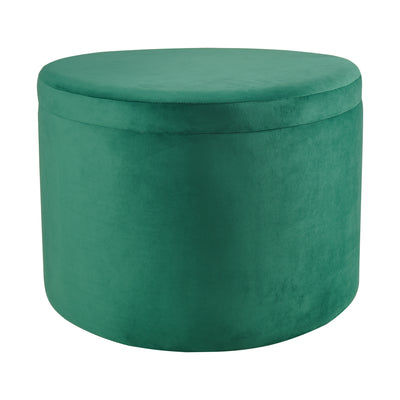 ELK Home - S0035-9186 - Ottoman - Linder - Green