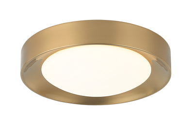Matteo Lighting - M10001AG - LED Ceiling Mount - Essene - Aged Gold Brass