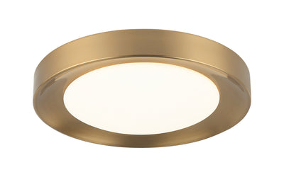 Matteo Lighting - M10002AG - LED Ceiling Mount - Essene - Aged Gold Brass