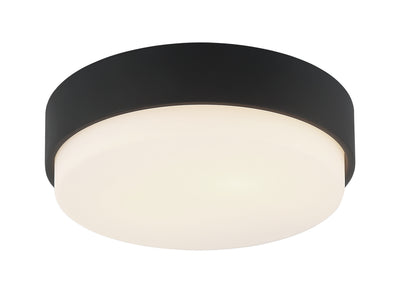 Matteo Lighting - M13202MB - Two Light Ceiling Mount - Quintz - Matte Black