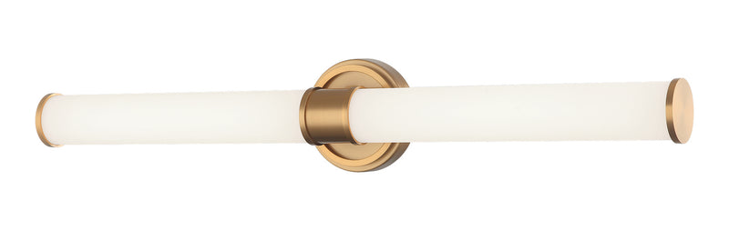 Matteo Lighting - S09226AG - LED Wall Sconce - Steveston - Aged Gold Brass