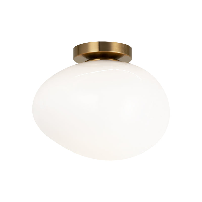 Matteo Lighting - WX63611AGOP - One Light Wall Sconce - Melotte - Aged Gold Brass