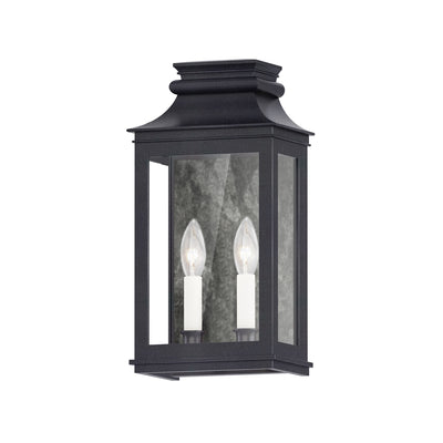Maxim - 40914CLBO - Two Light Outdoor Wall Sconce - Savannah VX - Black Oxide