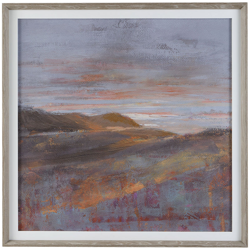 Uttermost - 41452 - Framed Print - Dawn On The Hills - Solid Wood