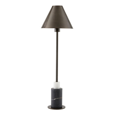 Arteriors - 49873 - One Light Table Lamp - Pierre - English Bronze
