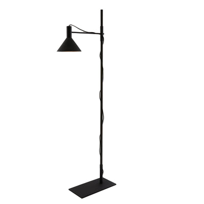 Arteriors - 76029 - One Light Floor Lamp - Salem - Matte Charcoal