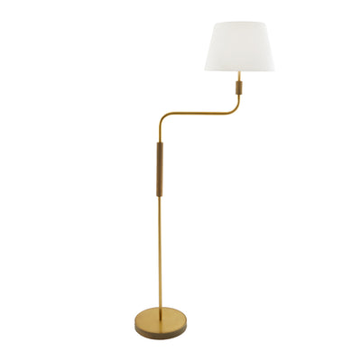 Arteriors - 79845-710 - One Light Floor Lamp - Simpson - Antique Brass