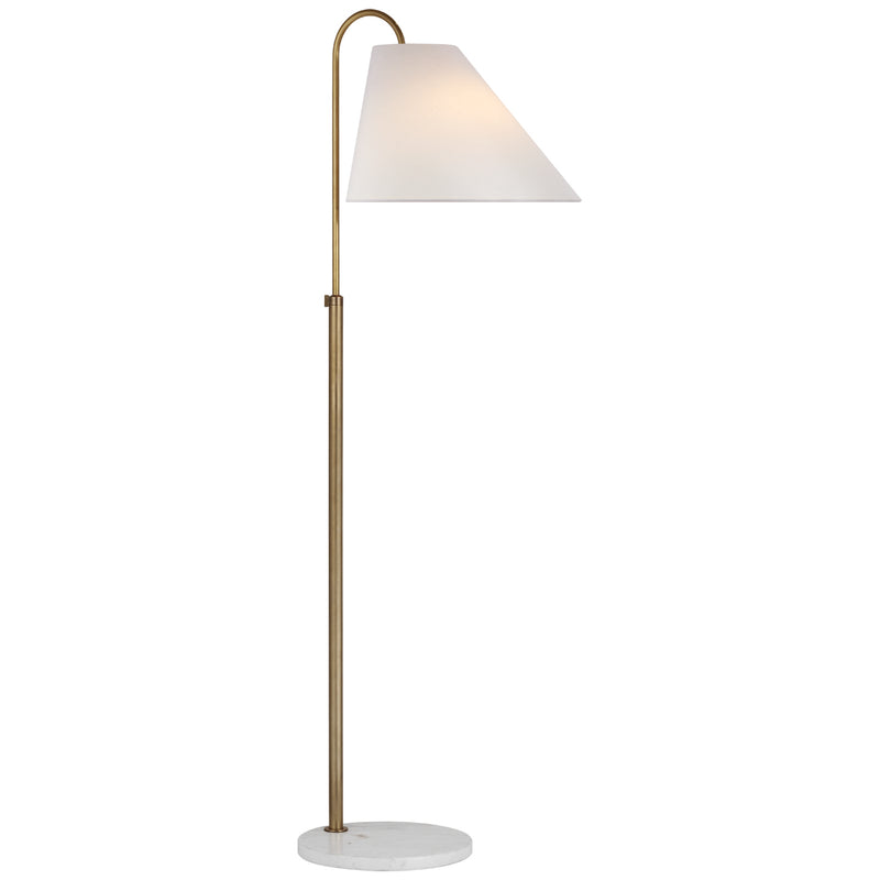 Visual Comfort Signature - KS 1220SB-L - LED Floor Lamp - Kinsley - Soft Brass