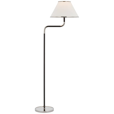 Visual Comfort Signature - MF 1055PN/EB-L - LED Floor Lamp - Rigby - Polished Nickel and Ebony
