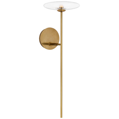 Visual Comfort Signature - S 2690HAB-CG - LED Wall Sconce - Calvino - Hand-Rubbed Antique Brass