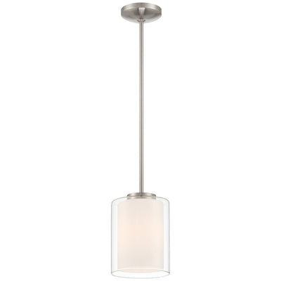 Access - 28109-BS/CLOP - One Light Pendant - Seville - Brushed Steel