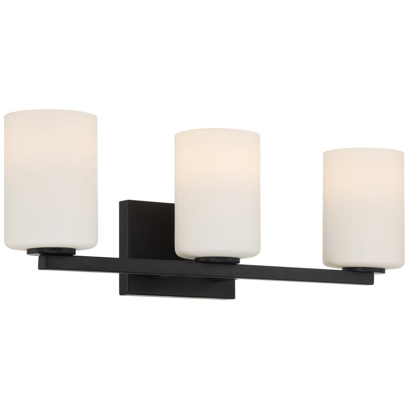 Access - 62623LEDDLP-MBL/OPL - Three Light Vanity - Sienna - Matte Black