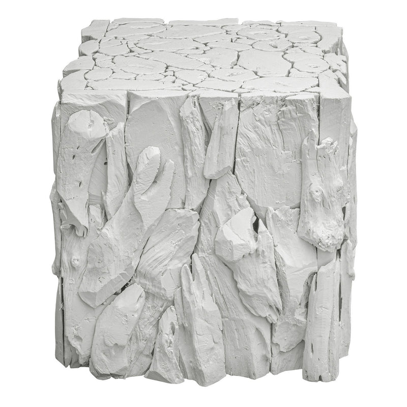 Uttermost - 25241 - Cube - Teak Root - White