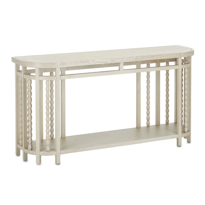 Currey and Company - 3000-0225 - Console Table - Norene - Fog Gray