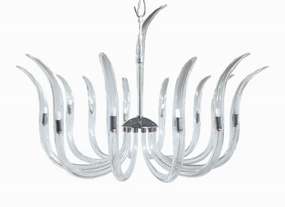 Metropolitan - N9314 - 14 Light Chandelier - Cisne - Polished Nickel