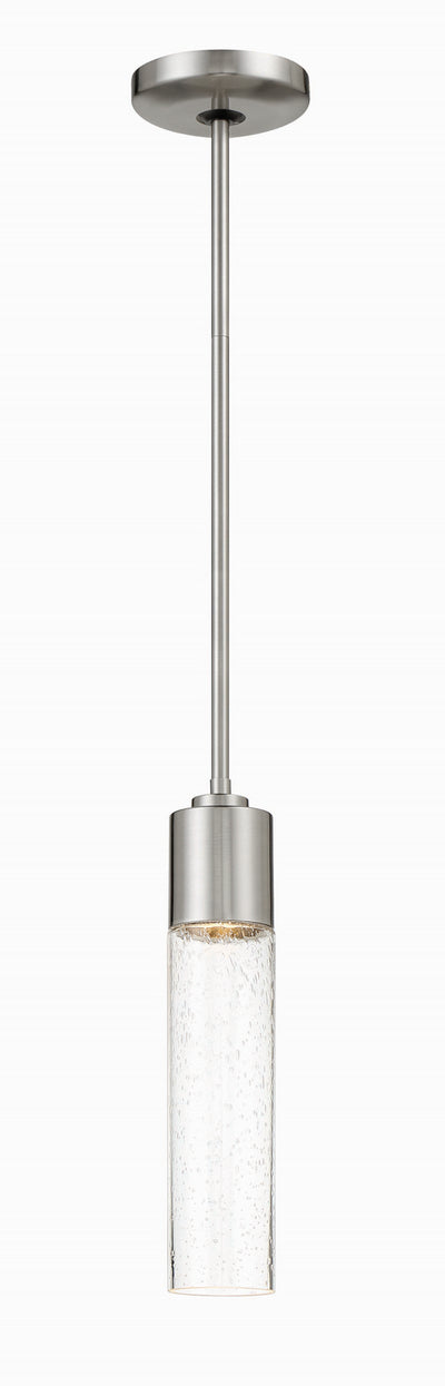 George Kovacs - P971-084 - LED Mini Pendant - Light Rain - Brushed Nickel