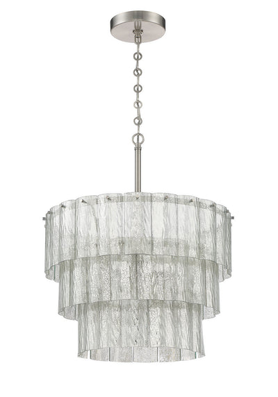 Craftmade - 48694-BNK - Nine Light Pendant - Museo - Brushed Polished Nickel