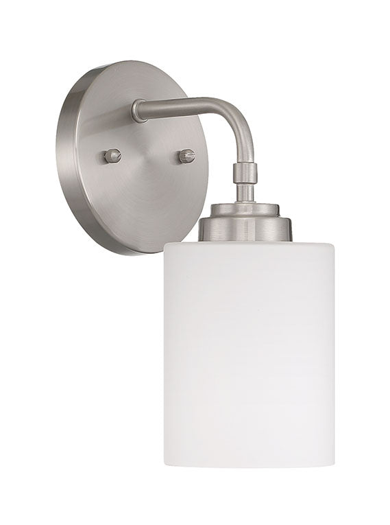 Craftmade - 56001-BNK - One Light Wall Sconce - Stowe - Brushed Polished Nickel