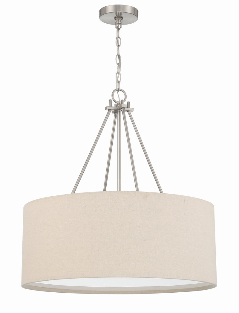 Craftmade - 56594-BNK - Three Light Pendant - Duke - Brushed Polished Nickel