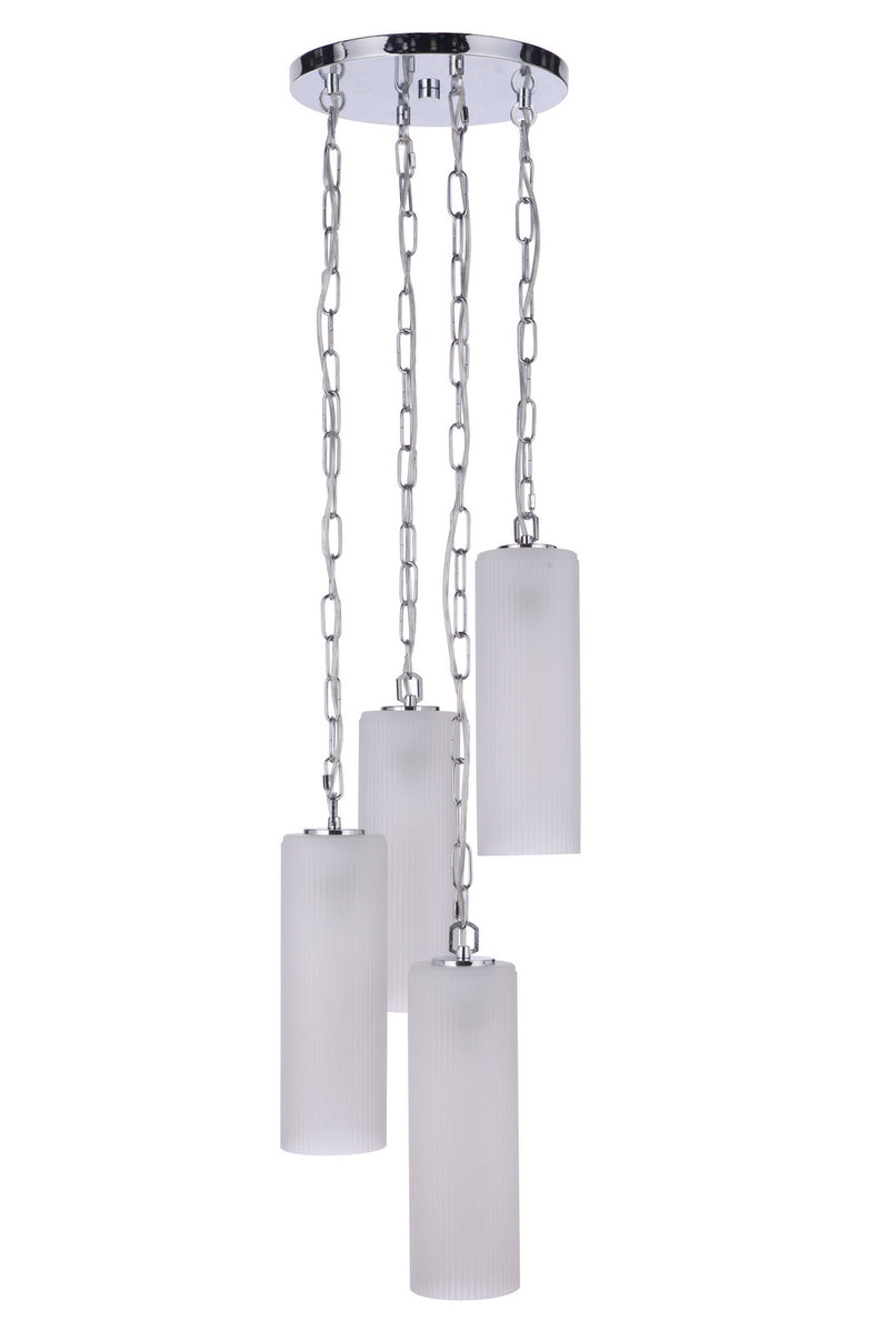Craftmade - 57994-CH - Four Light Pendant - Myos - Chrome