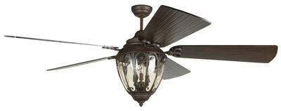 Craftmade - OV70AG5 - 70"Ceiling Fan - Olivier - Aged Bronze Textured