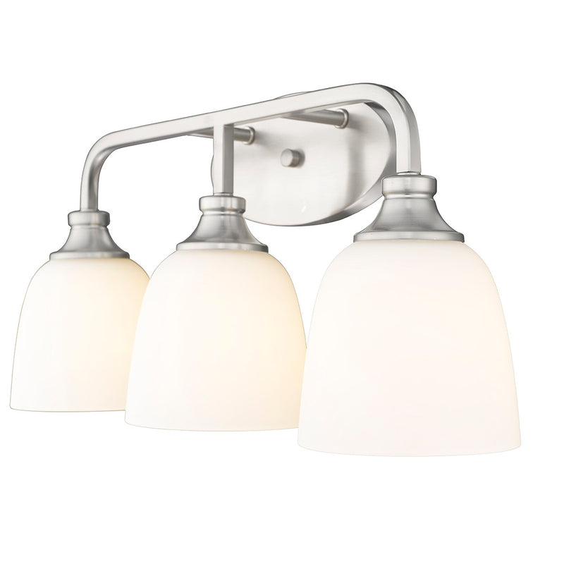 Millennium - 491003-BN - Three Light Vanity - Alberta - Brushed Nickel