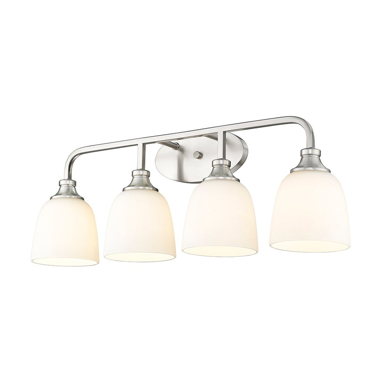 Millennium - 491004-BN - Four Light Vanity - Alberta - Brushed Nickel